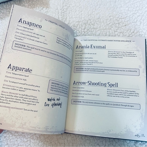 The Unofficial Ultimate Harry Potter Spell Book – Hardcover - Picture 5 of 9